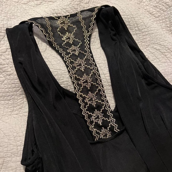 NWT Free People All Eyes on Me Embroidered Tank Top Size XS - Picture 5 of 9